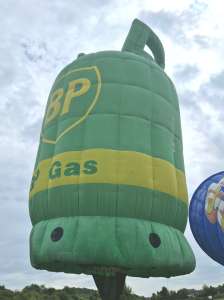 Bp hot air balloon CS-BAP (gas canister)
