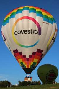D-OAAT hot air balloon. Photograph by G Bann