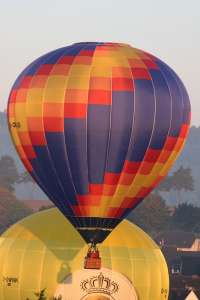 D-OAJG hot air balloon. Photograph by G Bann