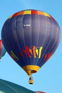D-OBIS hot air balloon. Photograph by G Bann