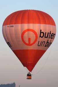 D-OBUB hot air balloon. Photograph by G Bann
