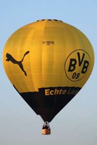 D-OBVB hot air balloon. Photograph by G Bann