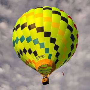 D-OCPW hot air balloon. Photograph by Dave