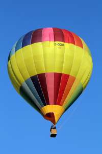 D-ODDP hot air balloon. Photograph by G Bann
