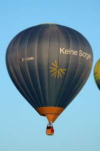 D-ODMI hot air balloon. Photograph by G Bann