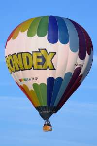 D-ODYR hot air balloon. Photograph by G Bann