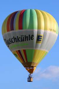 D-OEBU hot air balloon. Photograph by G Bann