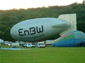 D-OEBW hot air balloon. Photograph by G Bann