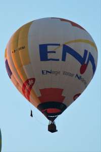 D-OENI hot air balloon. Photograph by G Bann