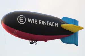 D-OEWI hot air balloon. Photograph by G Bann