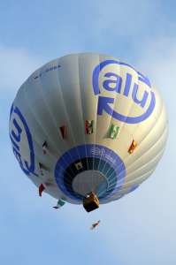 D-OGDA hot air balloon. Photograph by G Bann