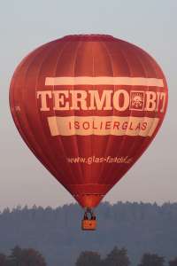 D-OGFB hot air balloon. Photograph by G Bann