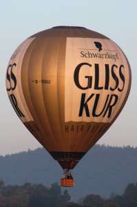 D-OGLI hot air balloon. Photograph by G Bann