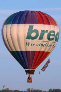 D-OGRA hot air balloon. Photograph by G Bann