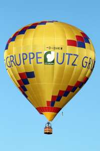 D-OHKW hot air balloon. Photograph by G Bann