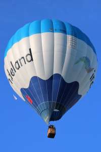 D-OIND hot air balloon. Photograph by G Bann