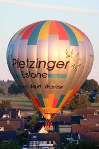 D-OIPE hot air balloon. Photograph by G Bann