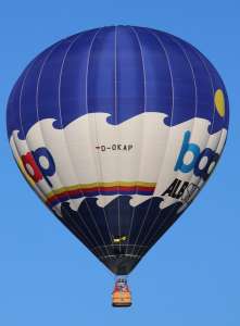 D-OKAP hot air balloon. Photograph by G Bann