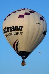 D-OKKB hot air balloon. Photograph by G Bann