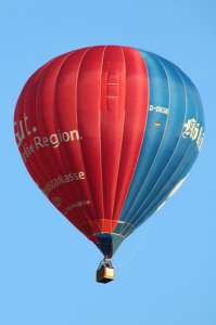 D-OKSR hot air balloon. Photograph by G Bann