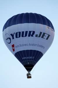 D-OKUB hot air balloon. Photograph by G Bann