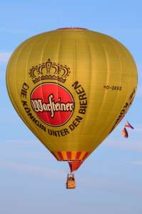 D-OKWS hot air balloon. Photograph by G Bann
