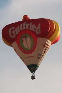 D-OLAR hot air balloon. Photograph by G Bann