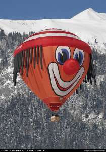 D-OLEG hot air balloon. Photograph by Greyson