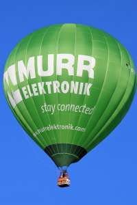 D-OLLE hot air balloon, added to the archive 7 September 2026. Photograph by G Bann