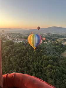 D-OLOT hot air balloon. Photograph by brad-ox