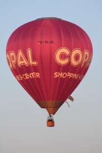 D-OLUD hot air balloon. Photograph by G Bann