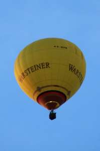 D-OLYM hot air balloon. Photograph by G Bann