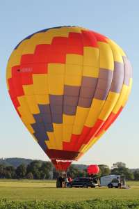 D-OMAI hot air balloon. Photograph by G Bann