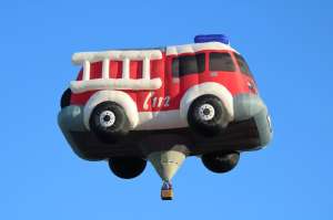 D-OMAY hot air balloon. Photograph by G Bann
