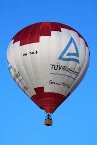 D-OMJB hot air balloon. Photograph by G Bann