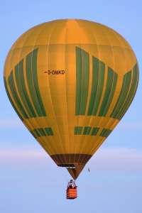 D-OMKD hot air balloon. Photograph by G Bann