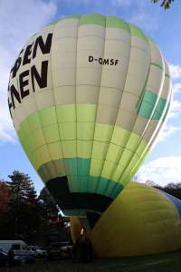 D-OMSF hot air balloon. Photograph by G Bann