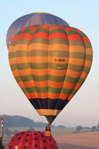 D-OMUM hot air balloon. Photograph by G Bann
