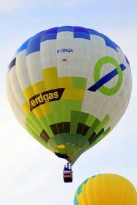 D-ONGA hot air balloon. Photograph by G Bann