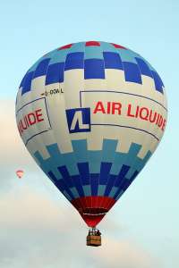 D-OOAL hot air balloon. Photograph by G Bann