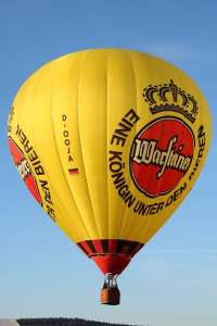 D-OOJA hot air balloon. Photograph by G Bann