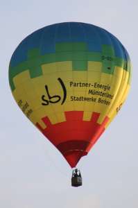 D-OOYY hot air balloon. Photograph by G Bann