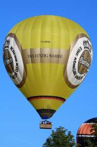 D-OPHS hot air balloon. Photograph by G Bann