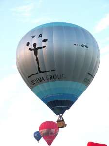 D-OPPG hot air balloon. Photograph by G Bann