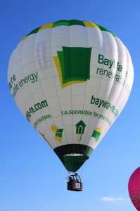 D-ORES hot air balloon. Photograph by G Bann