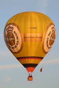 D-ORFF hot air balloon. Photograph by G Bann