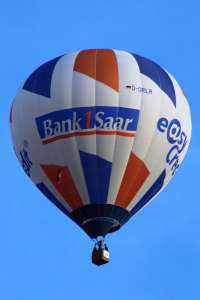 D-ORLR hot air balloon. Photograph by G Bann