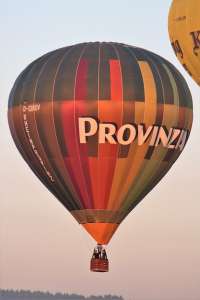 D-OROV hot air balloon. Photograph by G Bann