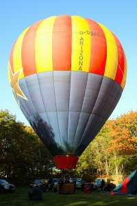 D-OSAZ hot air balloon. Photograph by G Bann