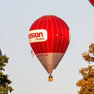 D-OSMU hot air balloon. Photograph by Dave